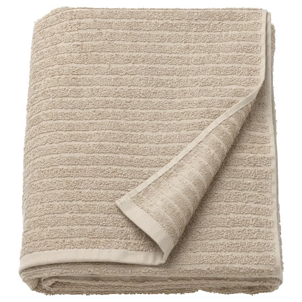 Beige Bath Sheet - Absorbent Towel
